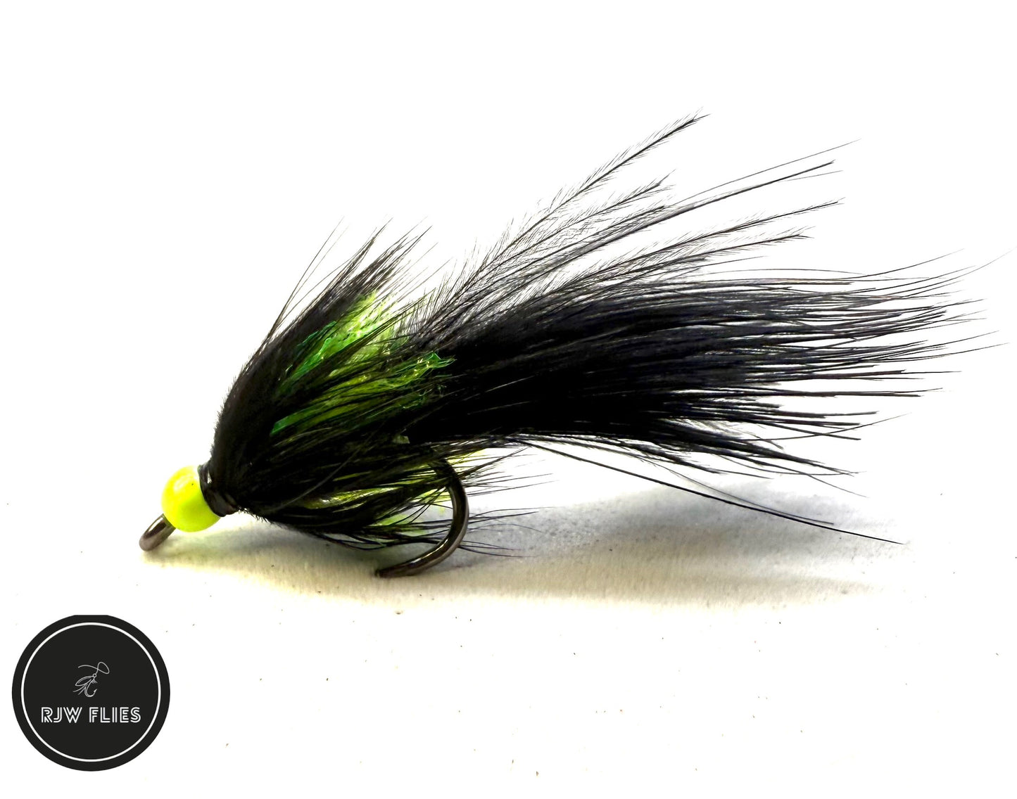 RJW Black and Green Fluff Cat