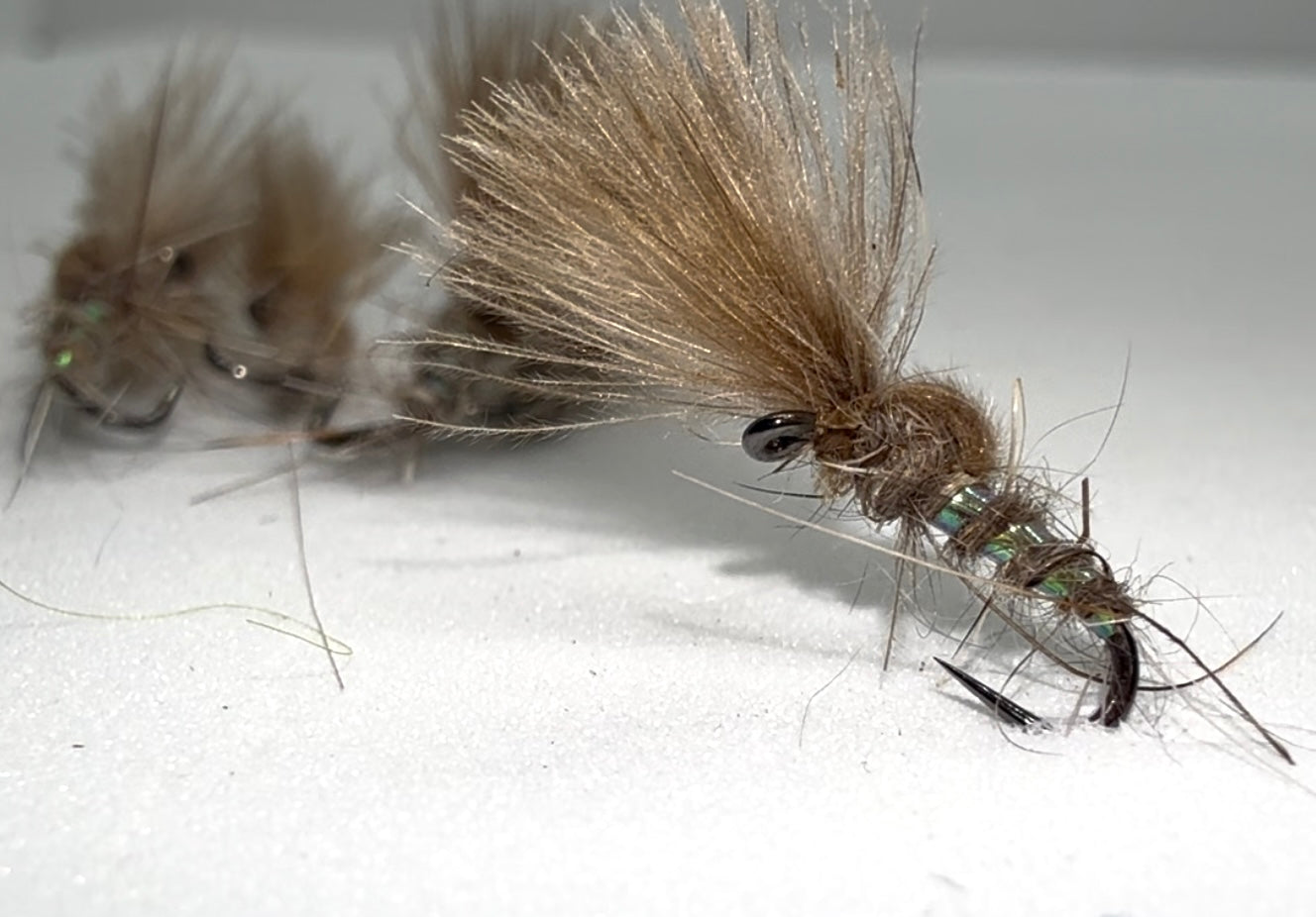 Pearly Hairs Ear Shuttlecock (5 Flies)