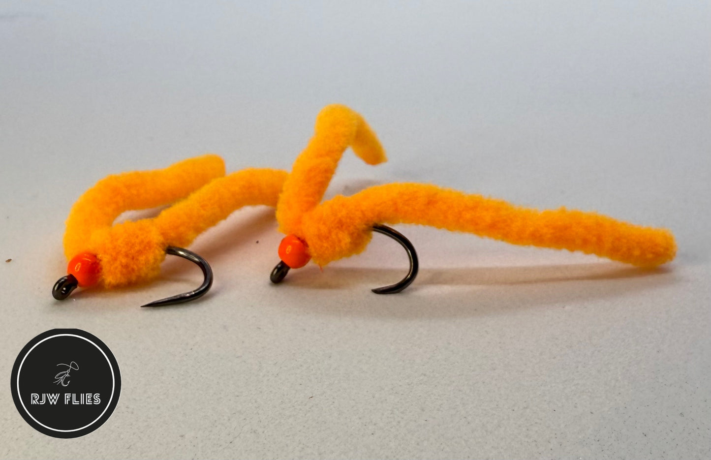 RJW Orange Chenille Worm