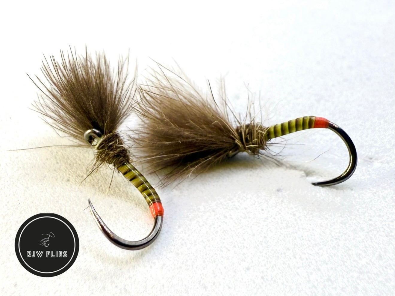 RJW Orange Tag Stripped Quill Yellow Owl