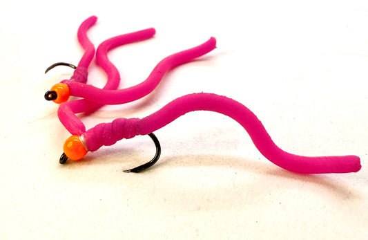 Pink Squirmy Worm