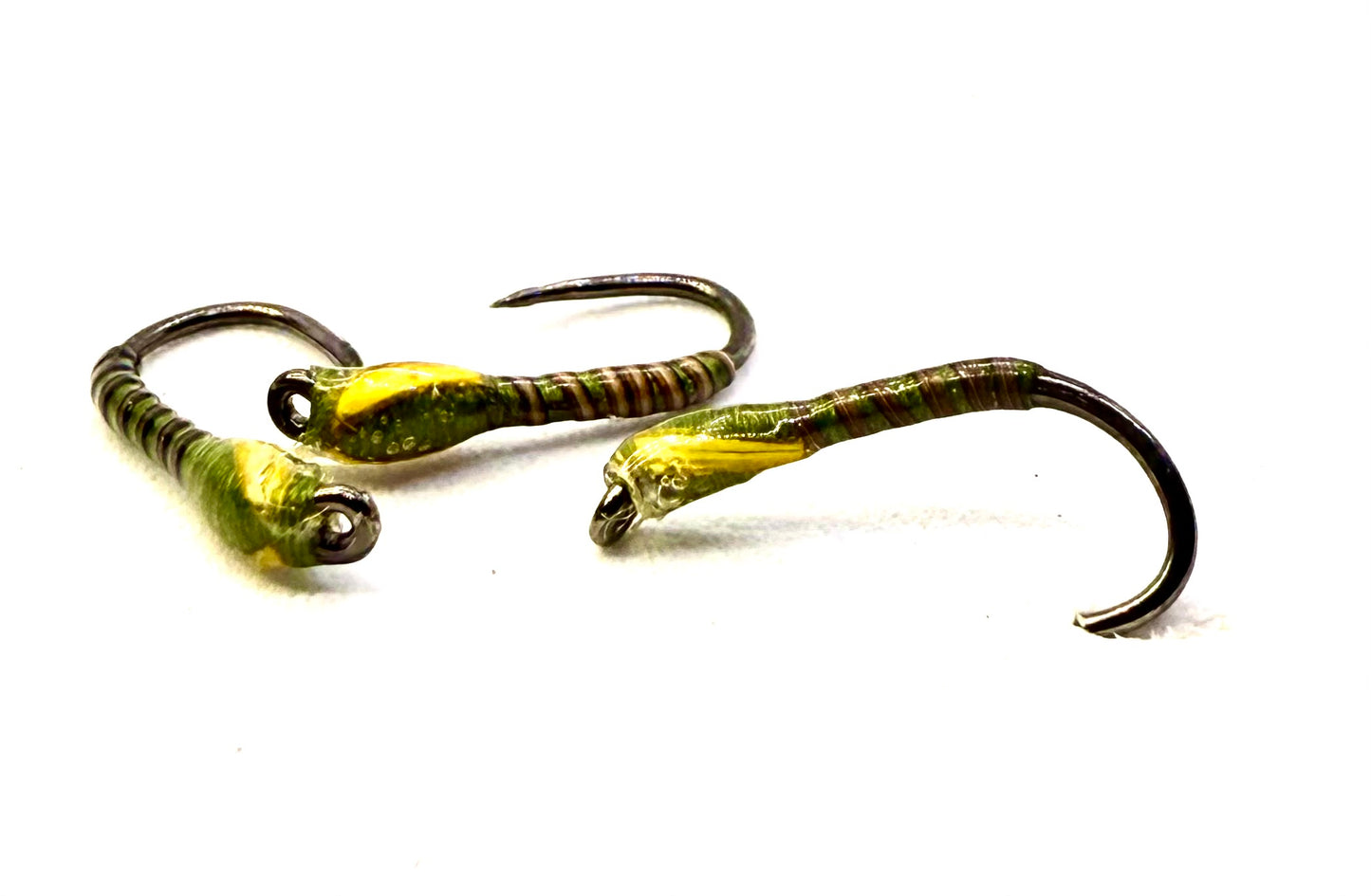Olive Stripped Quill Buzzer