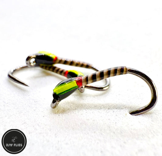 RJW Yellow Cheeked Stripped Quill Buzzer