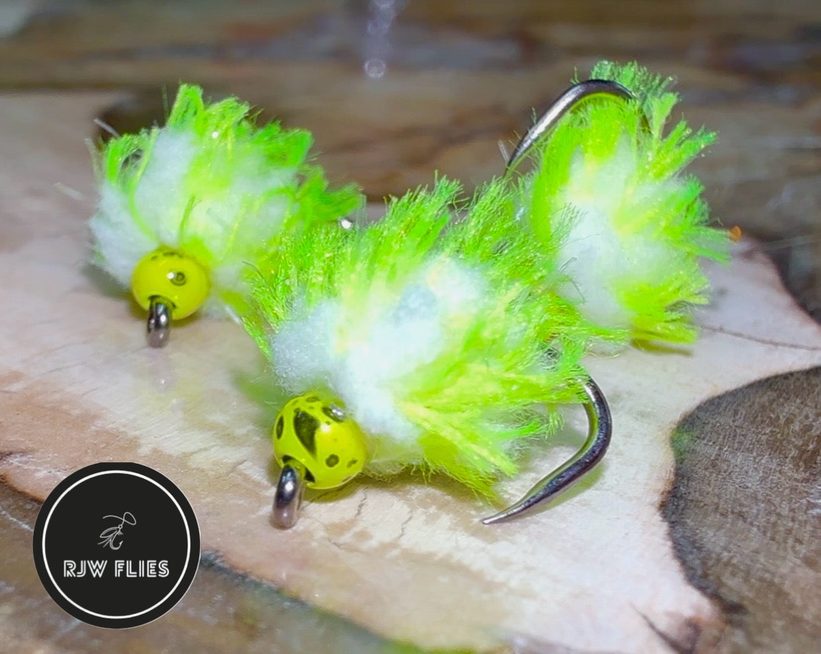 RJW Atomic Yellow Egg #16 (3 Flies Per Pack)