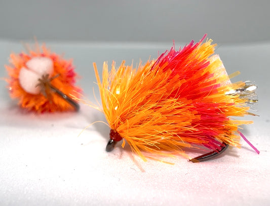 Three Tone Orange and Pink Sparkler FAB
