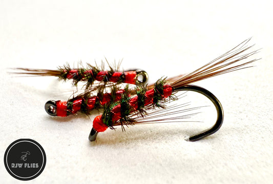 RJW Red Holographic Diawl Back