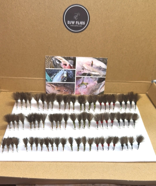 RJW Signature Shuttlecock Selection (72 Flies)