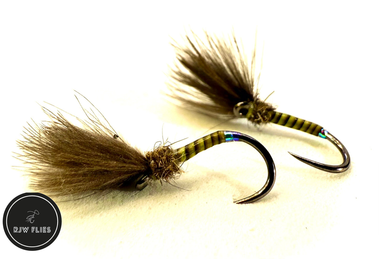 RJW Mirage Tag - Stripped Quill Yellow Owl