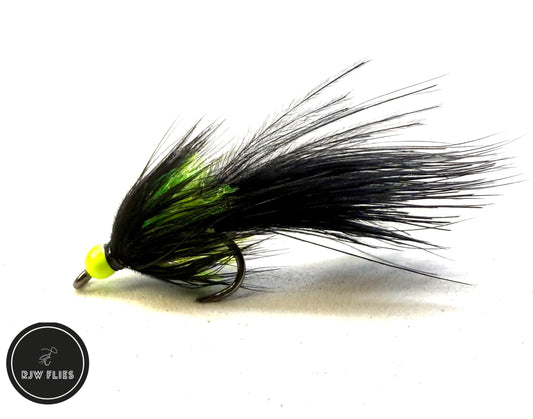 RJW Black and Green Fluff Cat