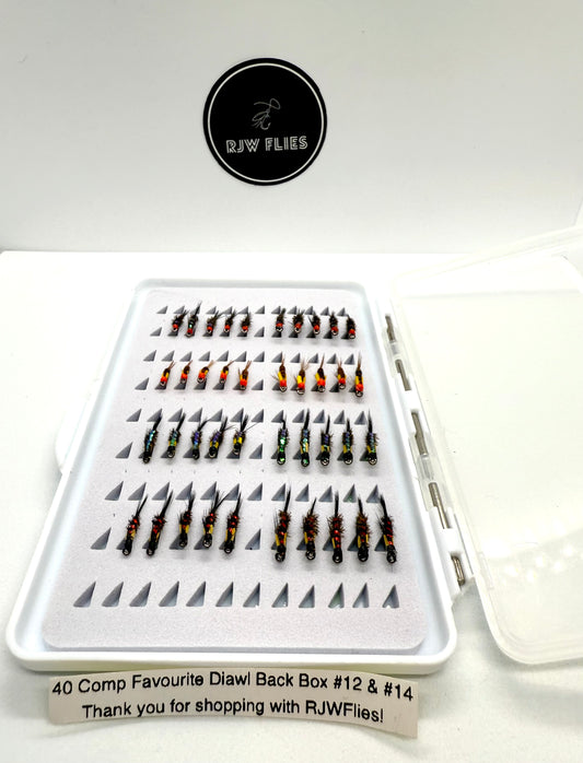 40 Fly - Comp Favourite Diawl Back Selection Box