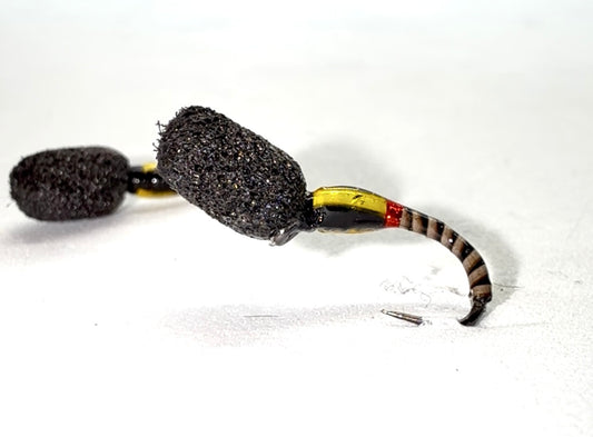 Yellow Cheeked Quilled Top Hat