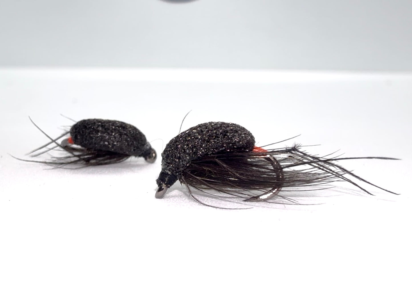 Orange Tag Black Foam Beetle