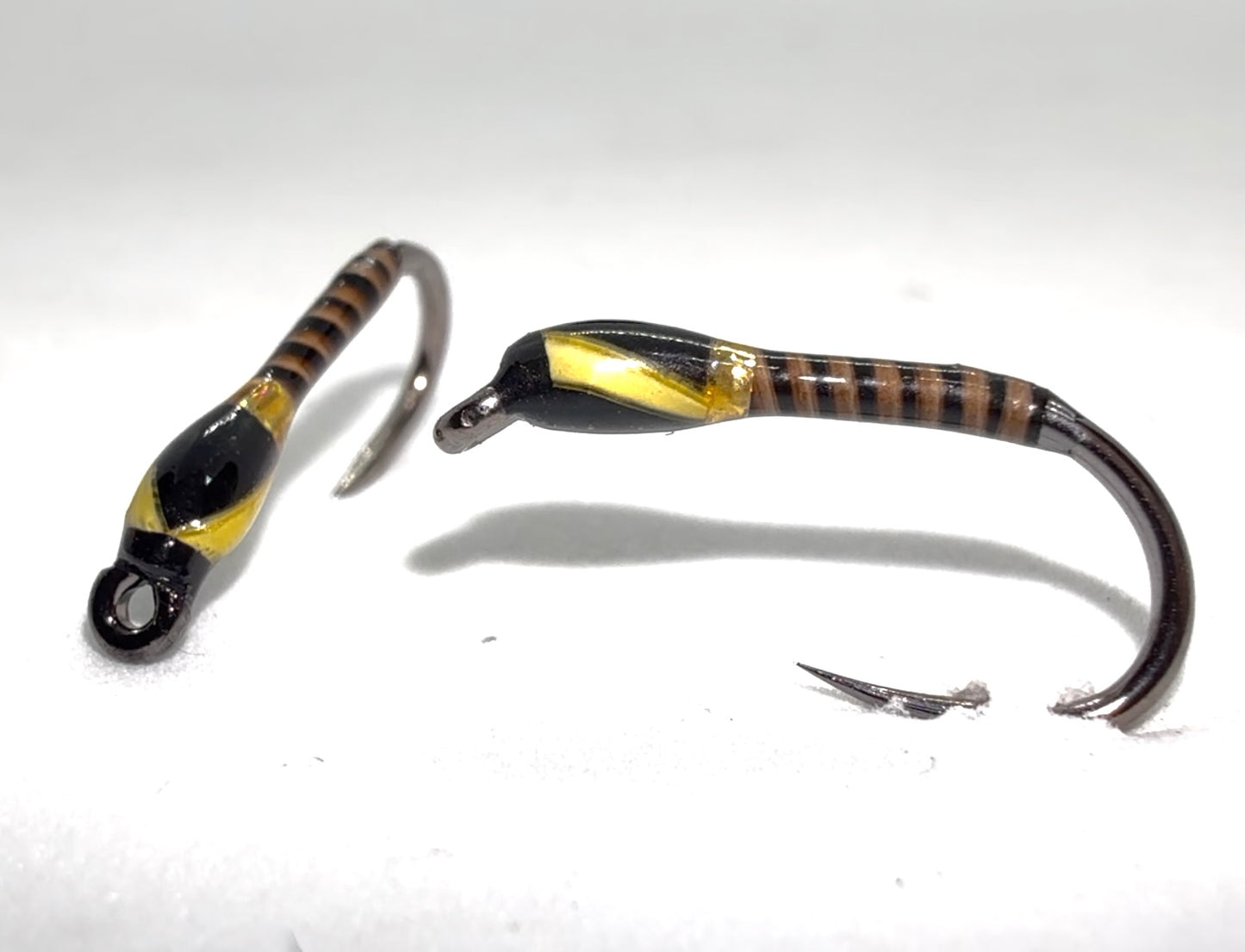Yellow Cheek & Gold Collar Stripped Quill Buzzer