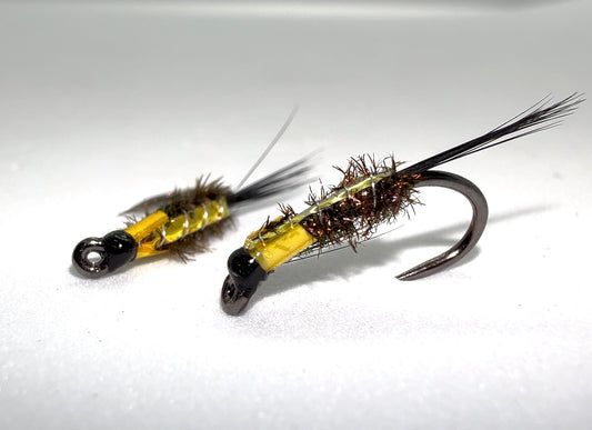 Yellow Cheek Gold Flash Back Diawl Bach
