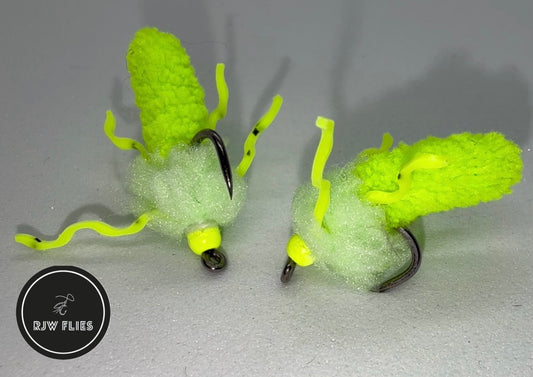 RJW Mojito & Chartreuse Leggy Mop Fly