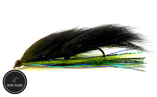 RJW Black & Peacock Flash Mini Snake