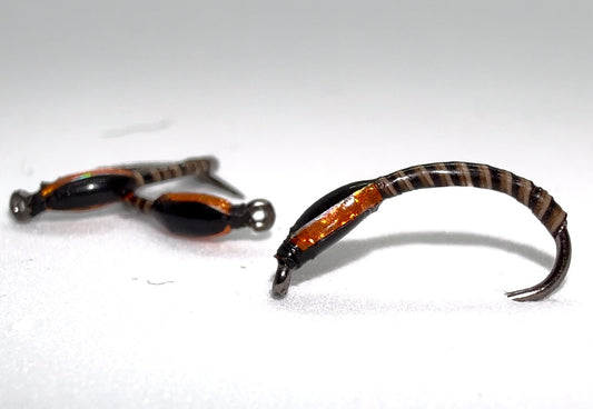 Orange Holographic Quilled Buzzer