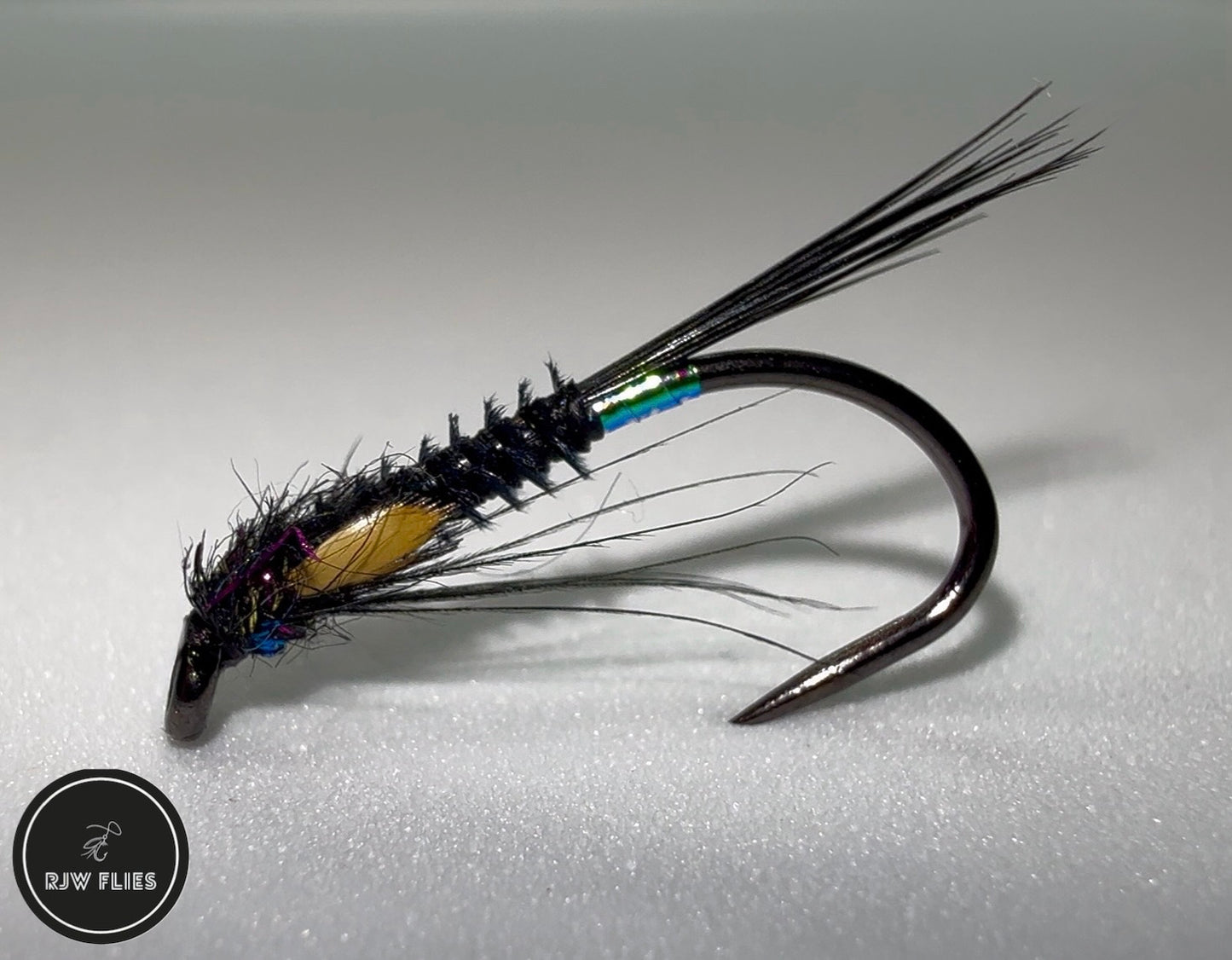 RJW Black Mosaic Diawl Back with JC