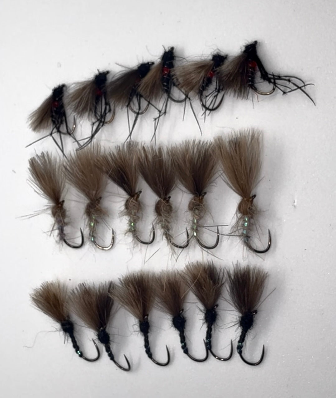 Size 14 Dry Fly Selection (18 Flies)