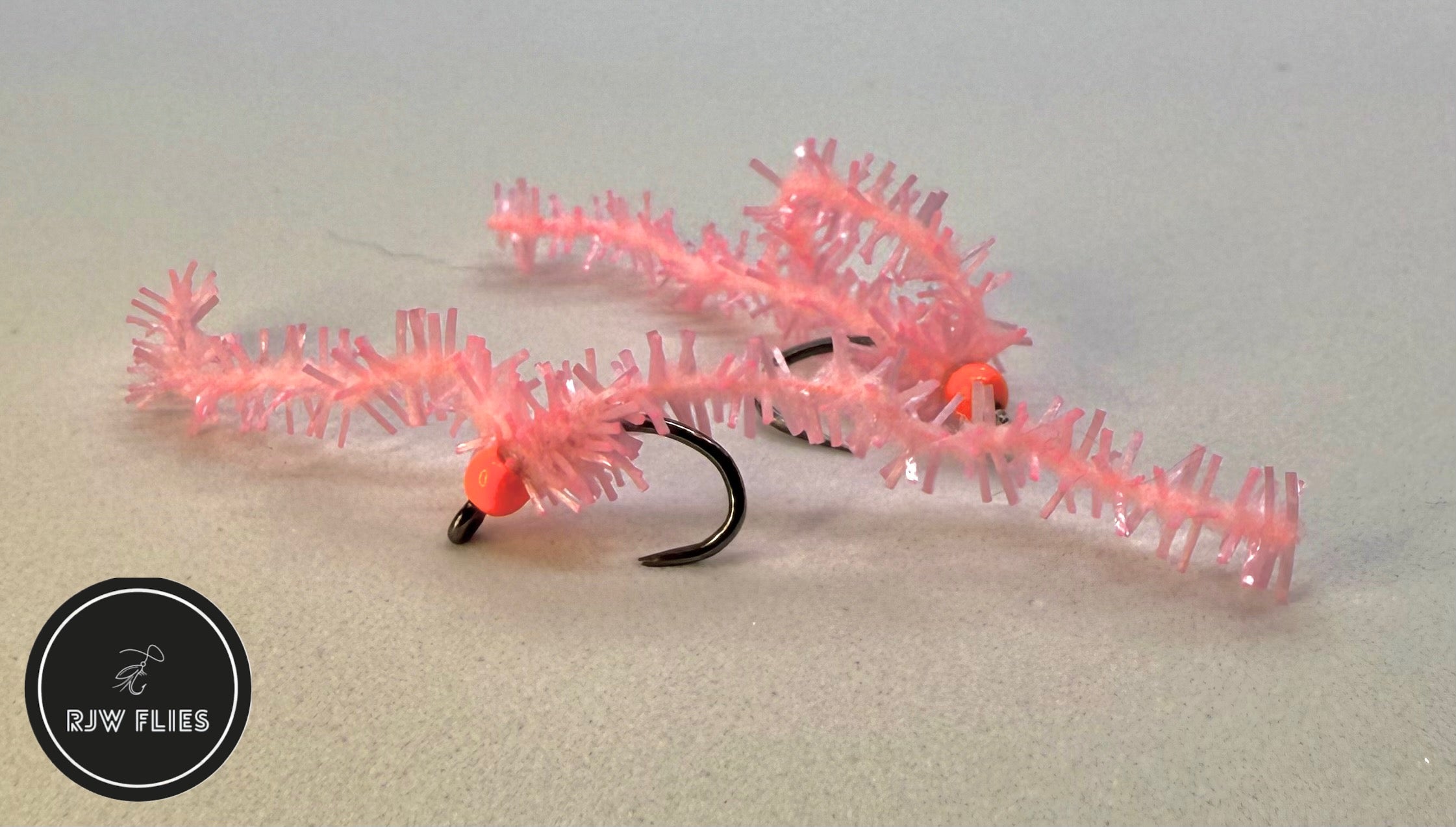 RJW Candy Pink Chewing Gum Worm – RJWFlies