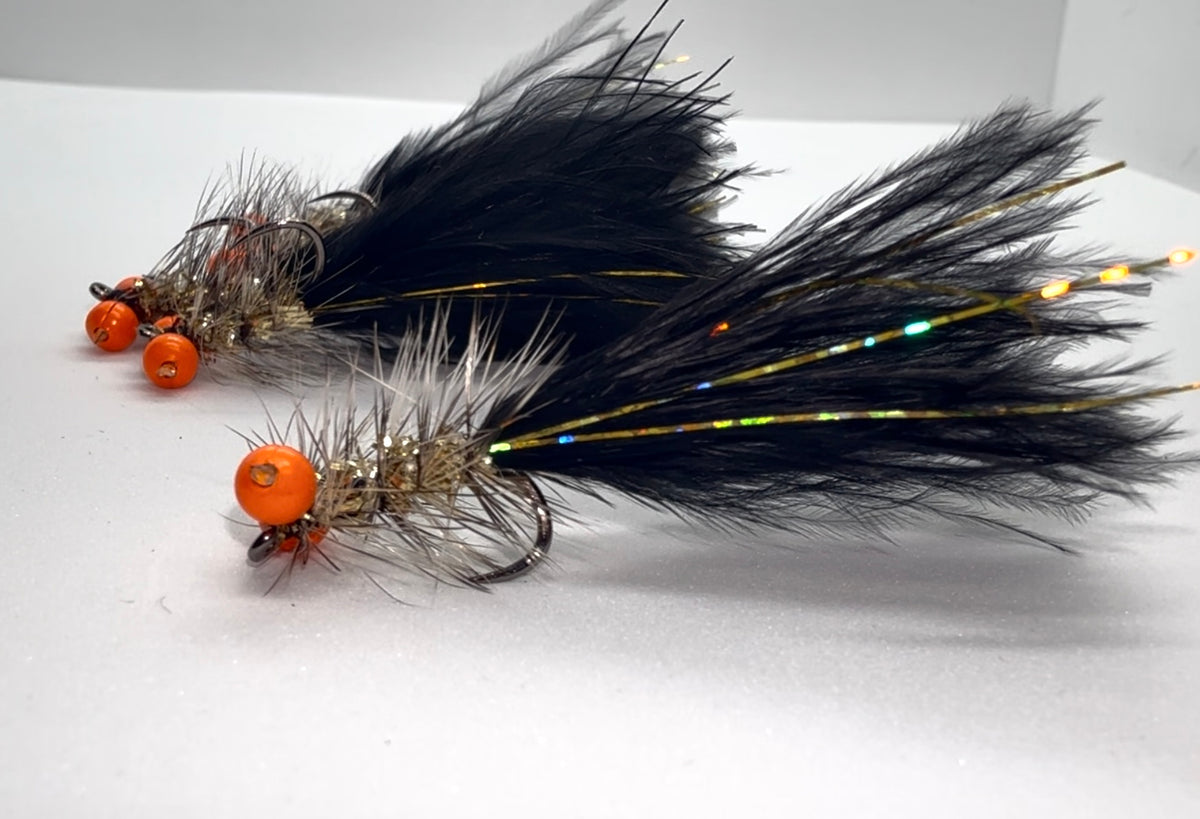 Hot Head Gold Humongous (5 Flies)