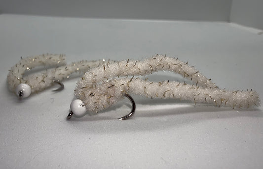 White Shimmer Worm