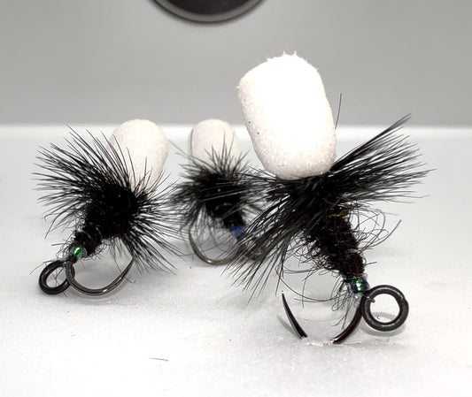 Black Ressie Dink (white foam)