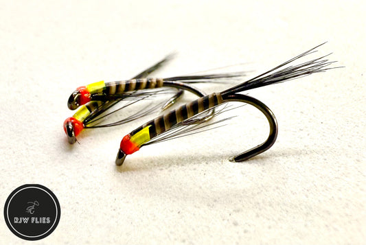 RJW Hot Spot Stripped Quill Diawl Back